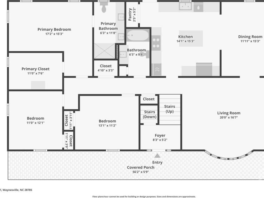 57 Chateau Place, Waynesville, NC 28786.  MLS# CAR4398098, YatesRealty ID 34591. 