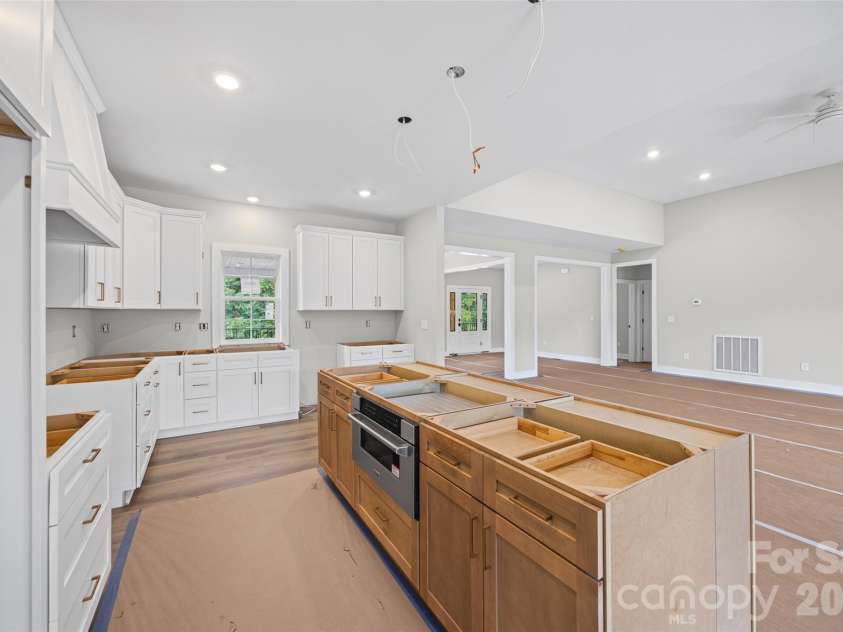 640 Edwards Road, Fort Lawn, SC 29714.  MLS# CAR4398747, YatesRealty ID 34592. Kitchen island will feature waterfall edge countertops.