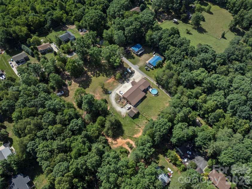 2269 Lee Roy Lane, Lenoir, NC 28645.  MLS# CAR4393336, YatesRealty ID 34595. Aerial View