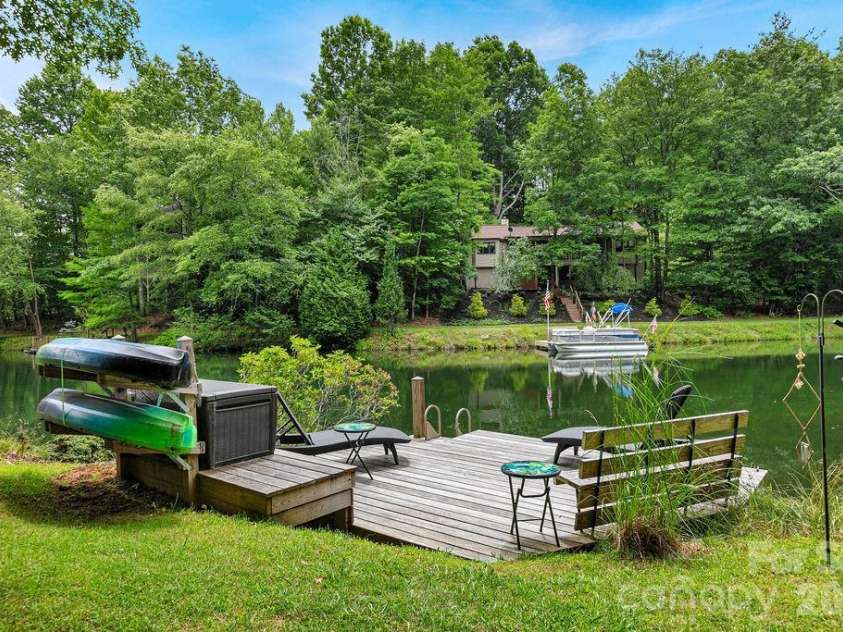 3125 Connestee Trail, Brevard, NC 28712.  MLS# CAR4396358, YatesRealty ID 34599. Lake Tiaroga is stream fed and pristine