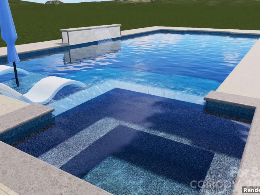 213 Crest Court, Weddington, NC 28104.  MLS# CAR4314692, YatesRealty ID 346. Artist rendering: proposed plan