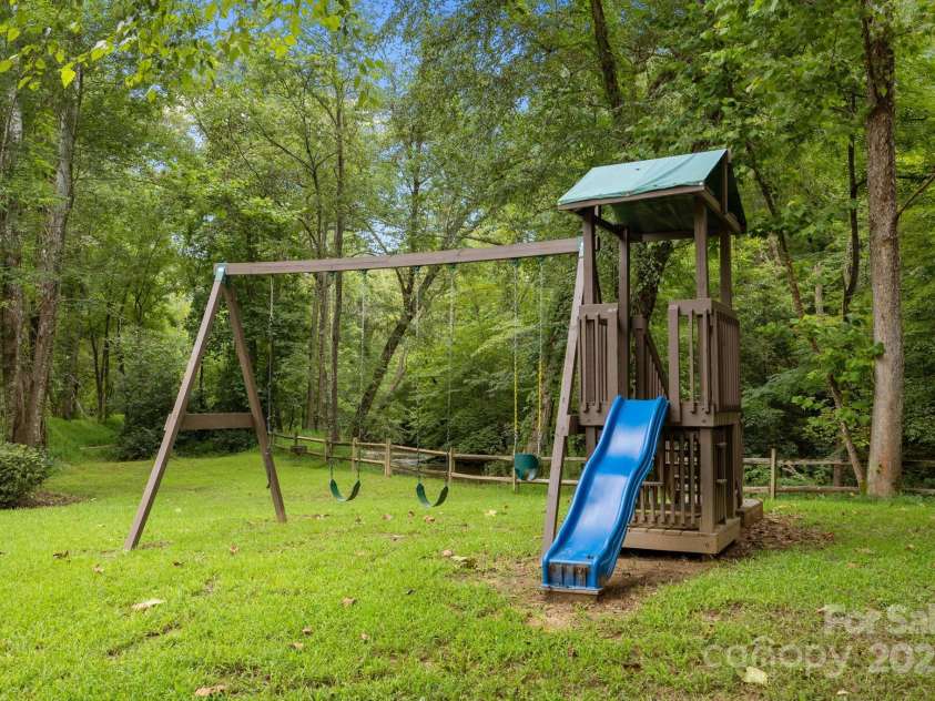 664 Sweetbriar Road, Lake Lure, NC 28746.  MLS# CAR4288832, YatesRealty ID 34604. Neighborhood playground