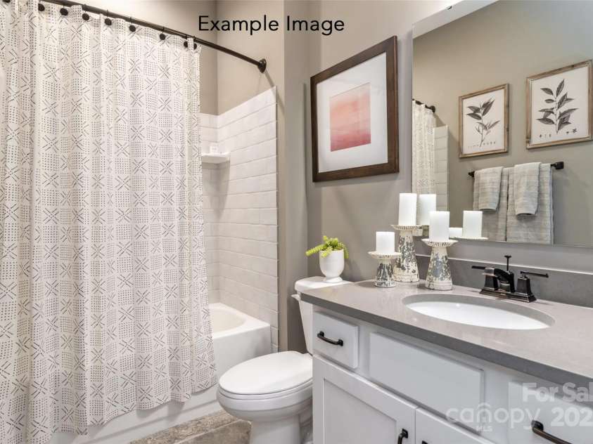 106 Cartington Way, Mooresville, NC 28115.  MLS# CAR4290232, YatesRealty ID 34612. Example Photo - Bath 2 *Subject Property was walk-in Shower