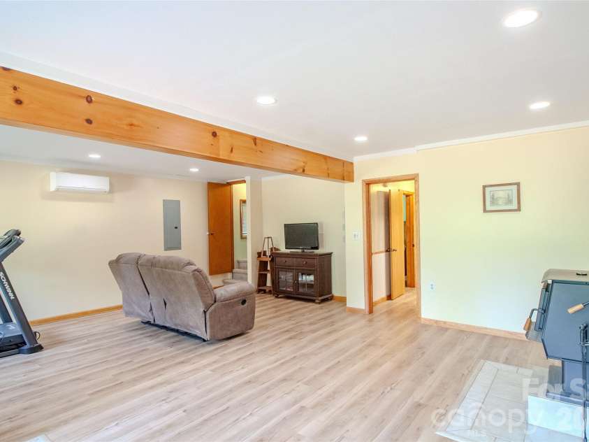 49 Jake Drive, Canton, NC 28716.  MLS# CAR4398234, YatesRealty ID 34618. Basement den area