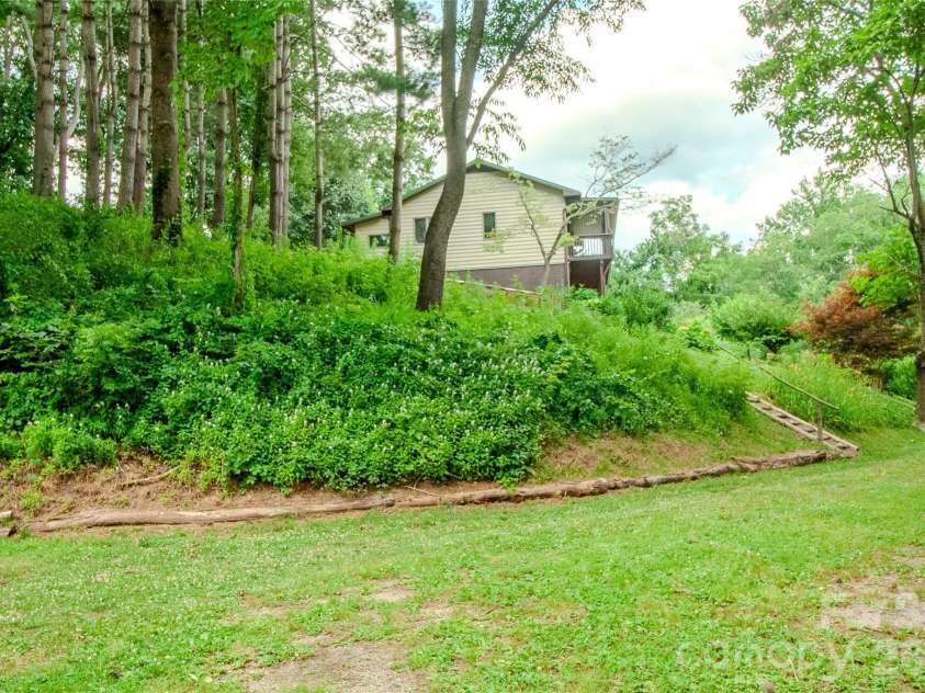 49 Jake Drive, Canton, NC 28716.  MLS# CAR4398234, YatesRealty ID 34618. View of the house from the 1200SF workshop