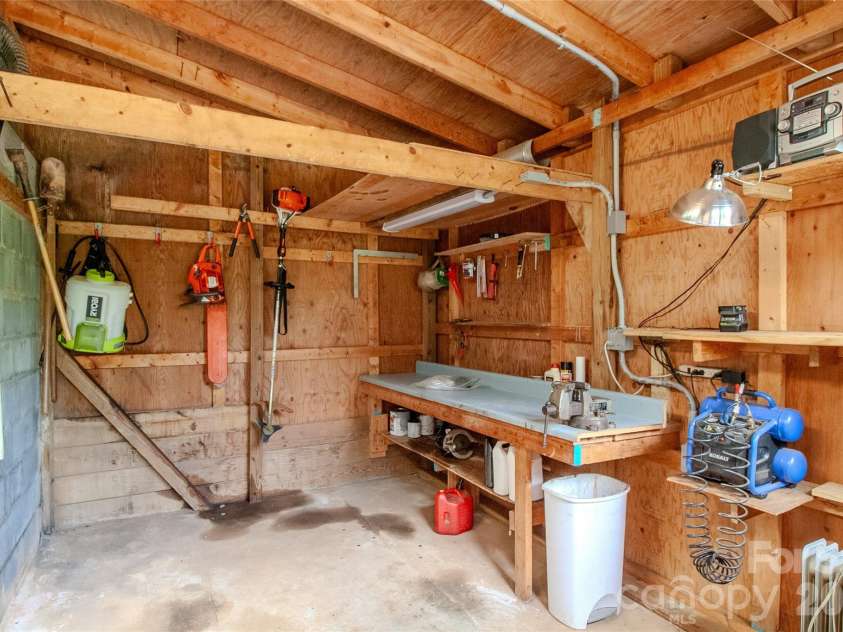 49 Jake Drive, Canton, NC 28716.  MLS# CAR4398234, YatesRealty ID 34618. Workshop