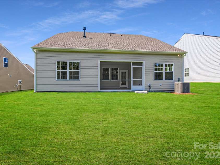 2844 Morning Song Way, Lancaster, SC 29720.  MLS# CAR4293973, YatesRealty ID 34619. Rear Exterior