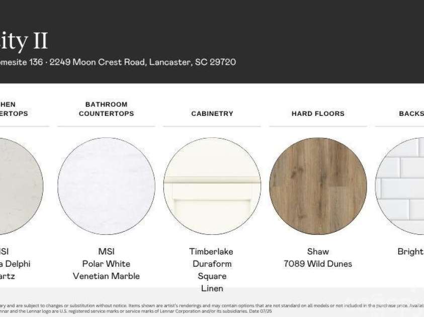 2249 Moon Crest Road, Lancaster, SC 29720.  MLS# CAR4270428, YatesRealty ID 34620. Selections