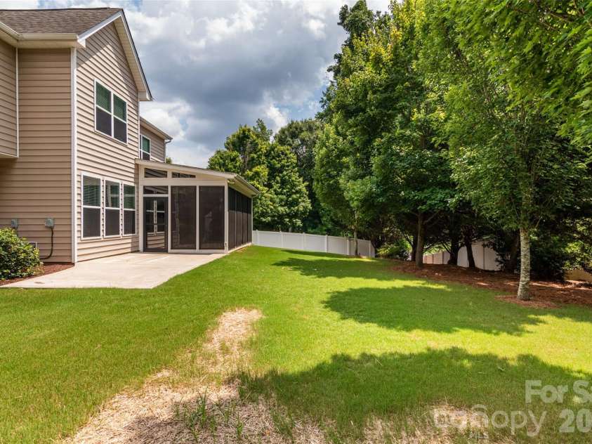 576 Becker Avenue, Fort Mill, SC 29715.  MLS# CAR4395279, YatesRealty ID 34623. Backyard