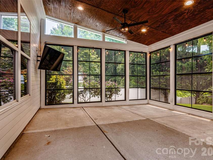 576 Becker Avenue, Fort Mill, SC 29715.  MLS# CAR4395279, YatesRealty ID 34623. Three-Season Porch