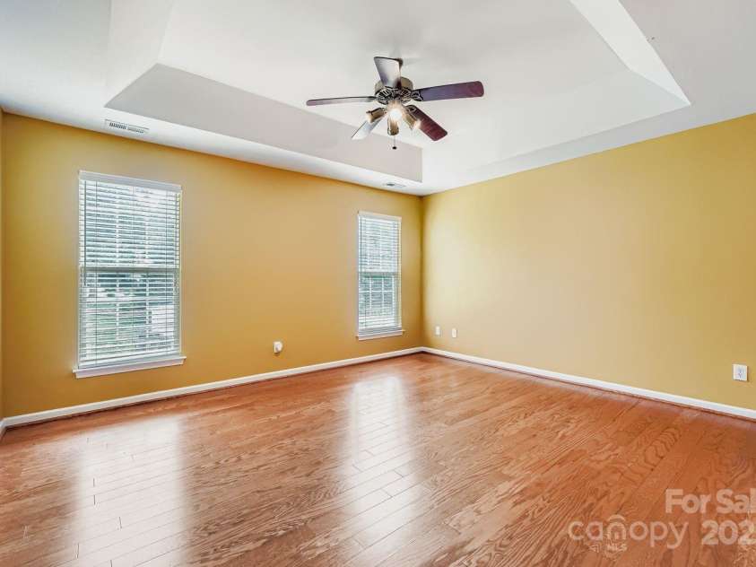 13408 Toka Court, Huntersville, NC 28078.  MLS# CAR4293402, YatesRealty ID 34633. Primary Bedroom