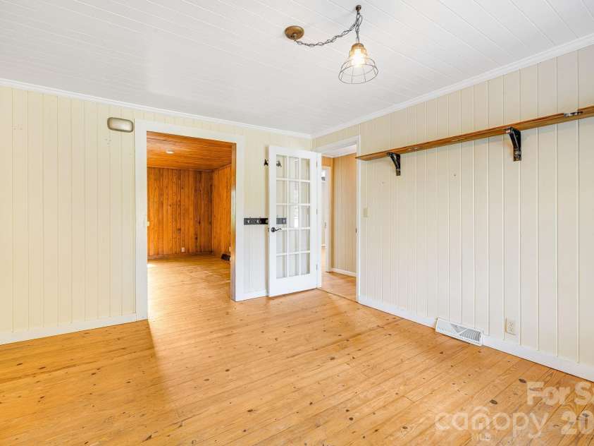 111 Bible School Road, Lake Lure, NC 28746.  MLS# CAR4399262, YatesRealty ID 34637. Dining Room