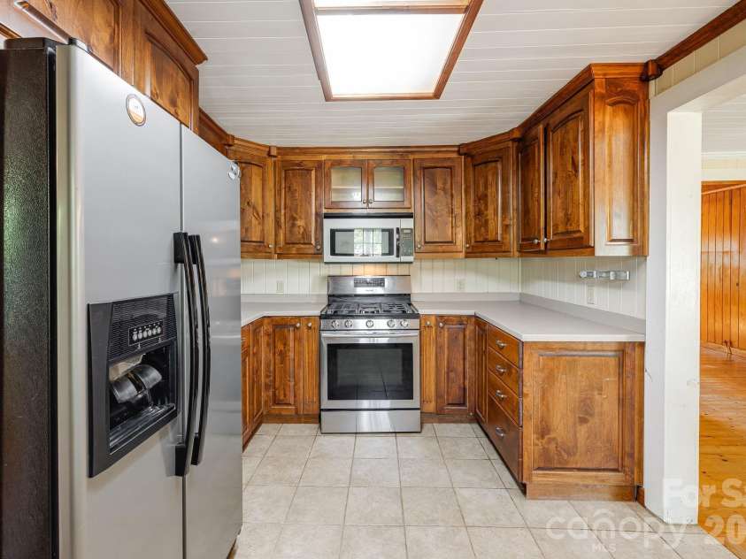 111 Bible School Road, Lake Lure, NC 28746.  MLS# CAR4399262, YatesRealty ID 34637. Kitchen