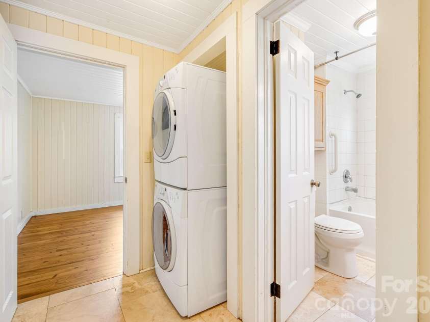 111 Bible School Road, Lake Lure, NC 28746.  MLS# CAR4399262, YatesRealty ID 34637. Laundry Room
