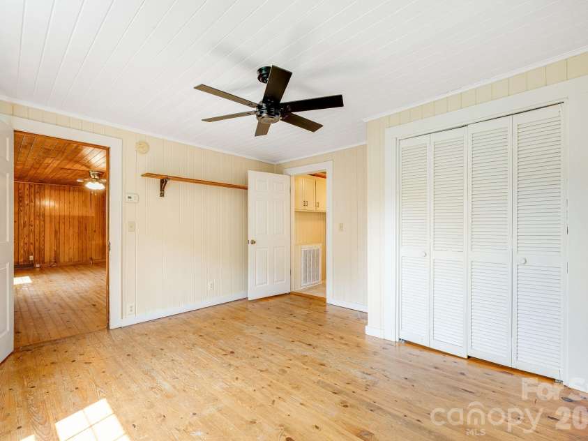 111 Bible School Road, Lake Lure, NC 28746.  MLS# CAR4399262, YatesRealty ID 34637. Main bedroom