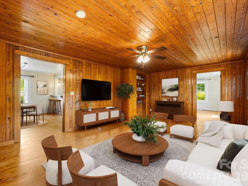 111 Bible School Road, Lake Lure, NC 28746.  MLS# CAR4399262, YatesRealty ID 34637. Potential Living Room setup