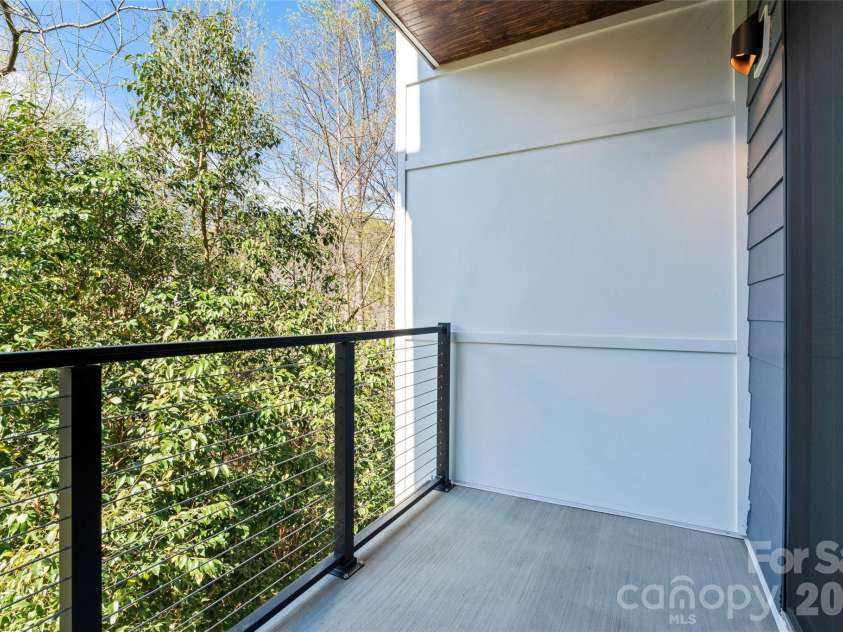 3453 Byrnes Street, Charlotte, NC 28205.  MLS# CAR4329263, YatesRealty ID 3464. Balcony