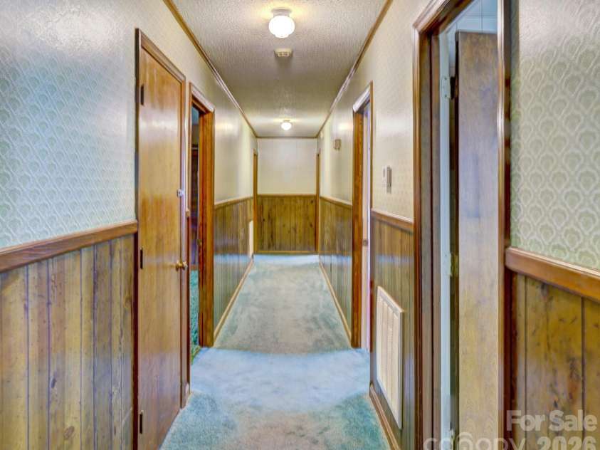 3641 Tryon Courthouse Road, Cherryville, NC 28021.  MLS# CAR4398519, YatesRealty ID 34655. Hallway