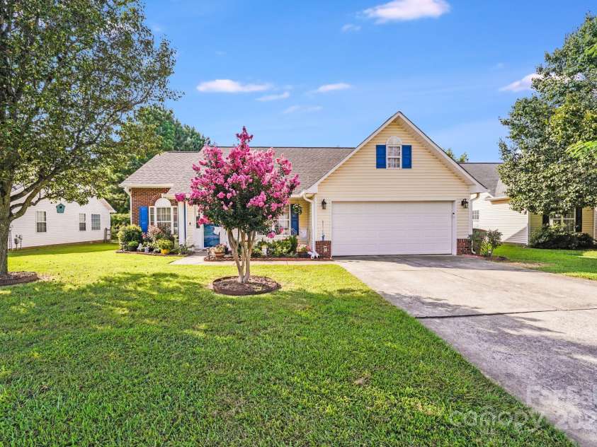 3319 Creek Trail Road, Indian Trail, NC 28079.  MLS# CAR4295633, YatesRealty ID 34657. Front elevation!