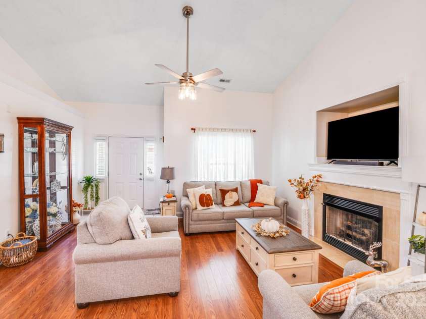 3319 Creek Trail Road, Indian Trail, NC 28079.  MLS# CAR4295633, YatesRealty ID 34657. Living room view