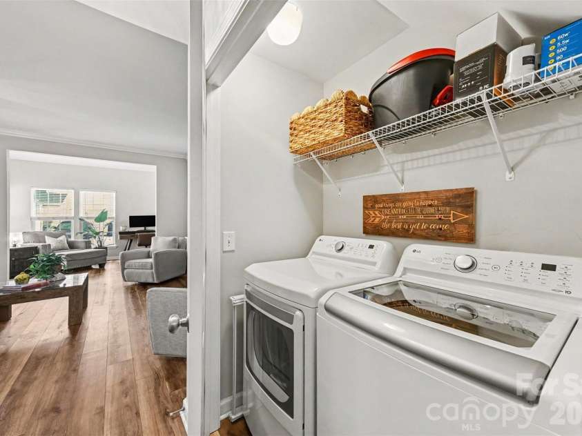 929 Coolsprings Lane, Rock Hill, SC 29730.  MLS# CAR4398665, YatesRealty ID 34659. Laundry