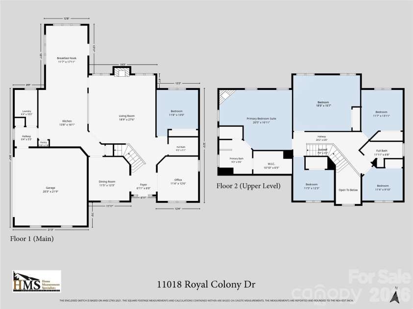 11018 Royal Colony Drive, Waxhaw, NC 28173.  MLS# CAR4399342, YatesRealty ID 34660. 