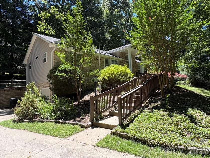 206 Camellia Way, Laurel Park, NC 28739.  MLS# CAR4398729, YatesRealty ID 34662. Interesting elevation