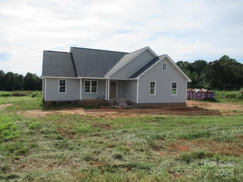 367 Northbrook III School Road, Vale, NC 28168.  MLS# CAR4296646, YatesRealty ID 34664. Front View During Construction on 8-26-25