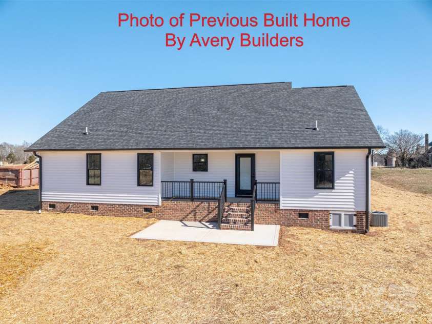 367 Northbrook III School Road, Vale, NC 28168.  MLS# CAR4296646, YatesRealty ID 34664. Rear View