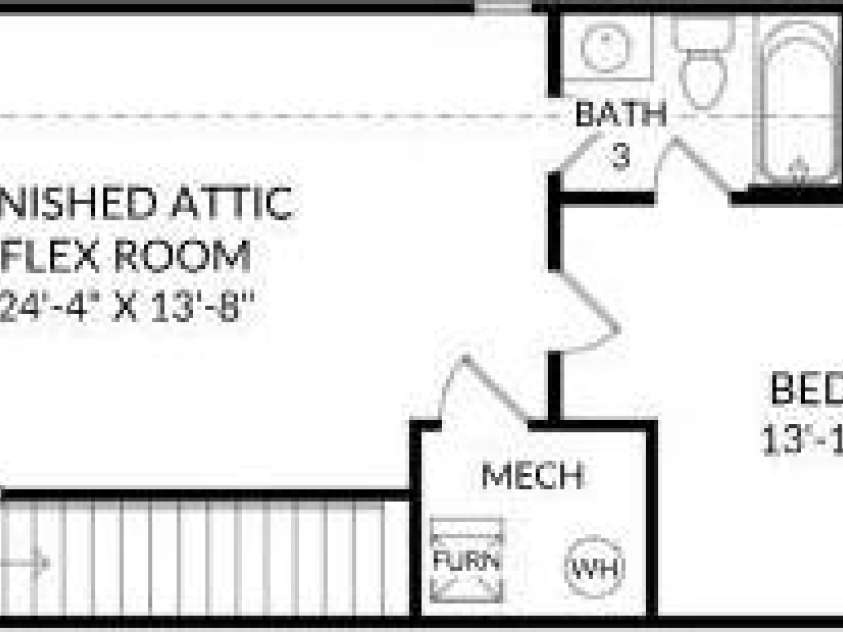 1012 Garfield Road, Sherrills Ford, NC 28673.  MLS# CAR4399909, YatesRealty ID 34671. Upper Level