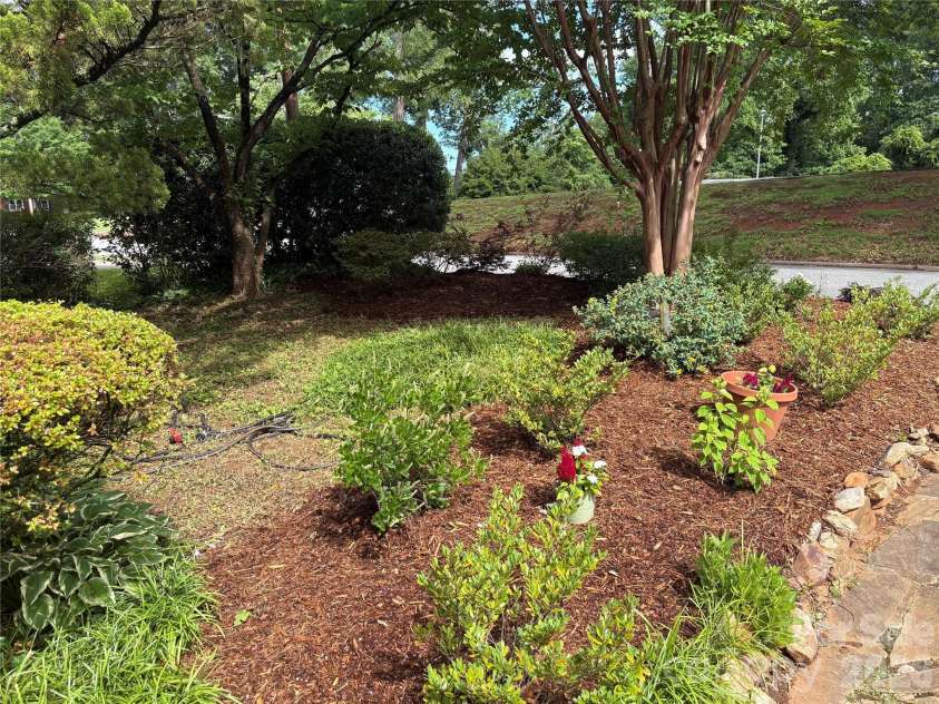 105 Silver Creek Road, Morganton, NC 28655.  MLS# CAR4398409, YatesRealty ID 34673. Front Yard