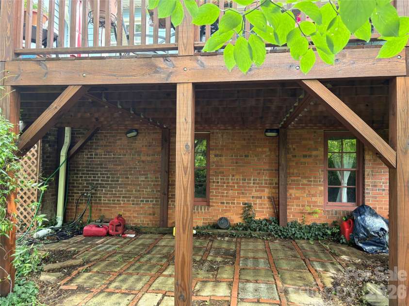 105 Silver Creek Road, Morganton, NC 28655.  MLS# CAR4398409, YatesRealty ID 34673. View below Deck