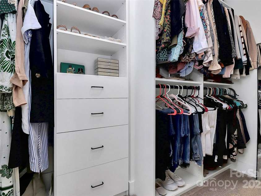 733 McArthur Avenue, Charlotte, NC 28206.  MLS# CAR4296923, YatesRealty ID 34684. 1 of 2 Primary Closets