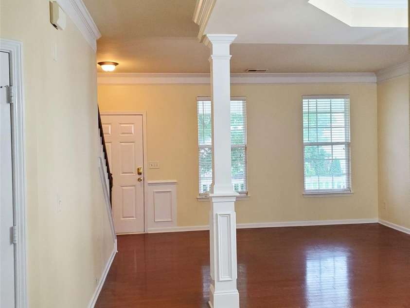 13008 Rothe House Road, Charlotte, NC 28273.  MLS# CAR4296922, YatesRealty ID 34685. From Dining room towards front door