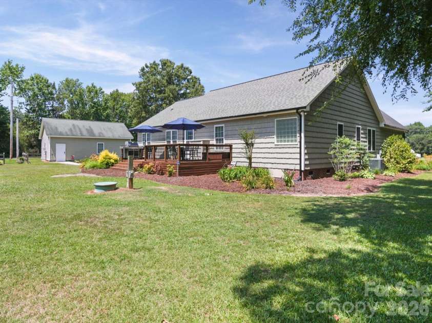 24794 NC 24/27 Highway, Albemarle, NC 28001.  MLS# CAR4398147, YatesRealty ID 34689. Rear Porch/Deck