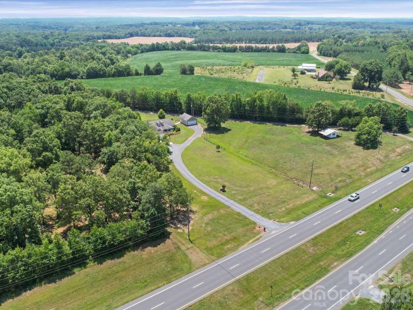 24794 NC 24/27 Highway, Albemarle, NC 28001.  MLS# CAR4398147, YatesRealty ID 34689. View from East to West