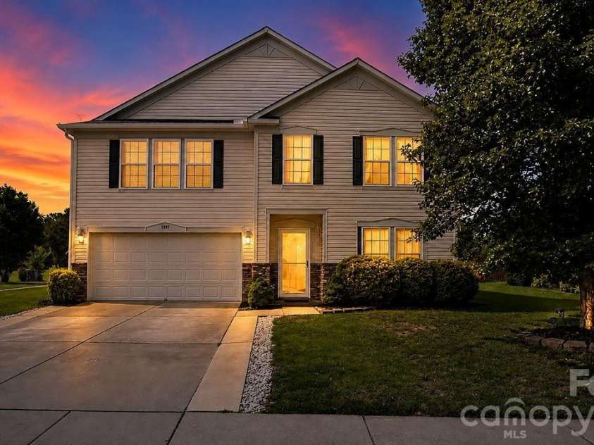 5597 Hammermill Drive, Harrisburg, NC 28075.  MLS# CAR4399567, YatesRealty ID 34691. 
