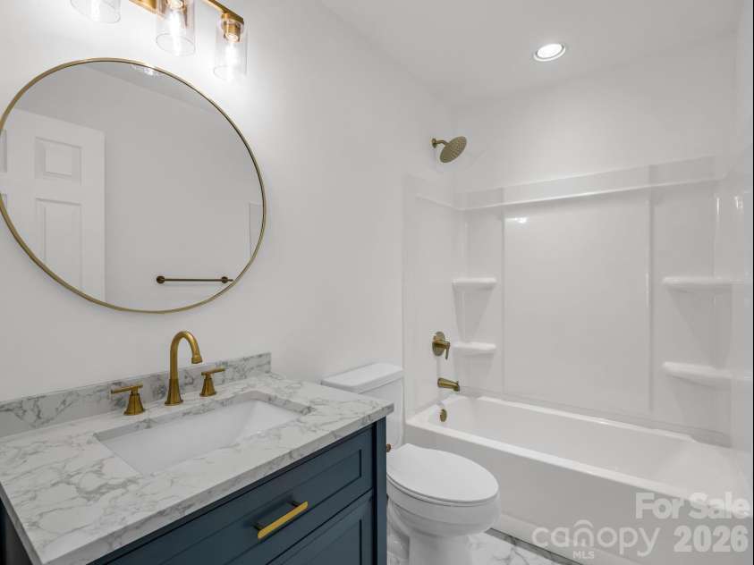 314 Maryland Drive, Forest City, NC 28043.  MLS# CAR4399377, YatesRealty ID 34696. Hallway Bathroom