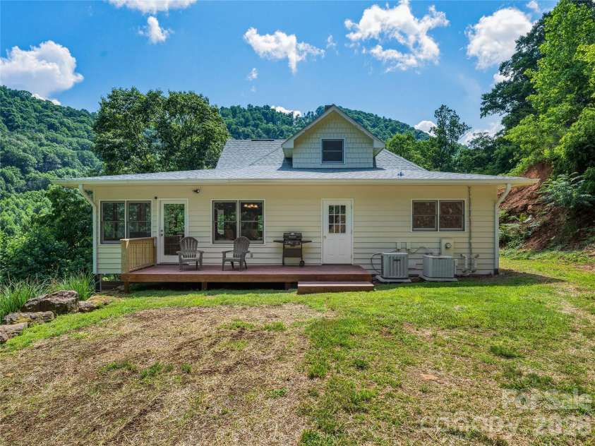 1856 Lickskillet Road, Burnsville, NC 28714.  MLS# CAR4396604, YatesRealty ID 34698. Backyard