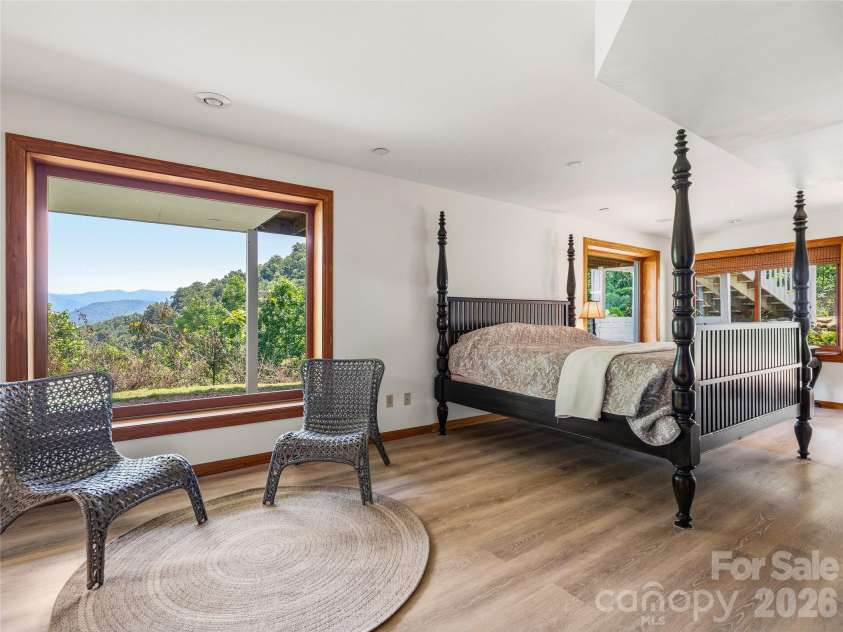 1856 Lickskillet Road, Burnsville, NC 28714.  MLS# CAR4396604, YatesRealty ID 34698. Bedroom view