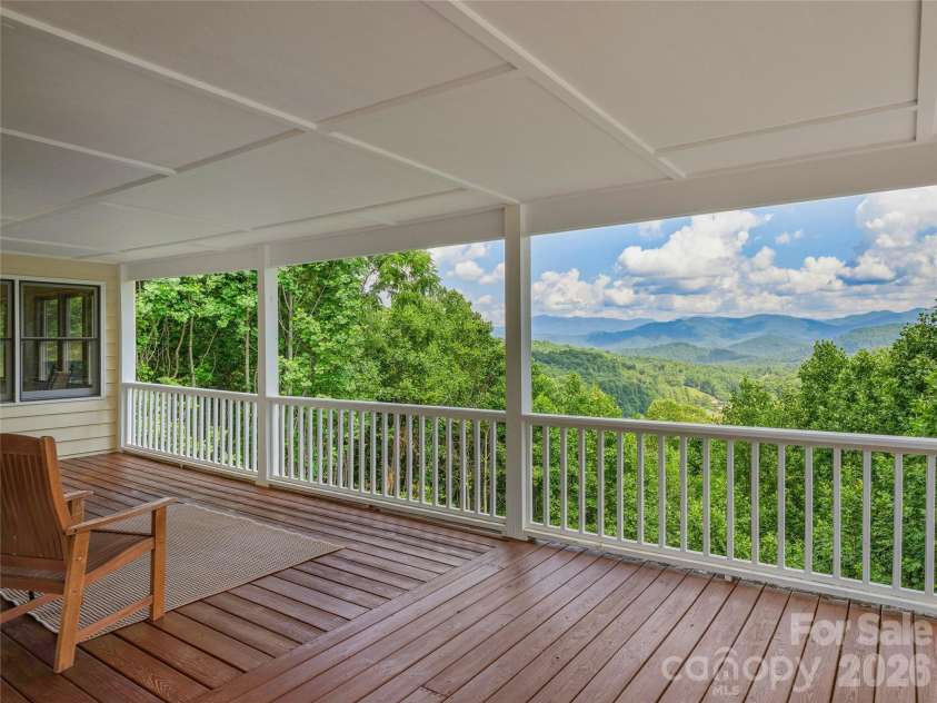 1856 Lickskillet Road, Burnsville, NC 28714.  MLS# CAR4396604, YatesRealty ID 34698. Front porch