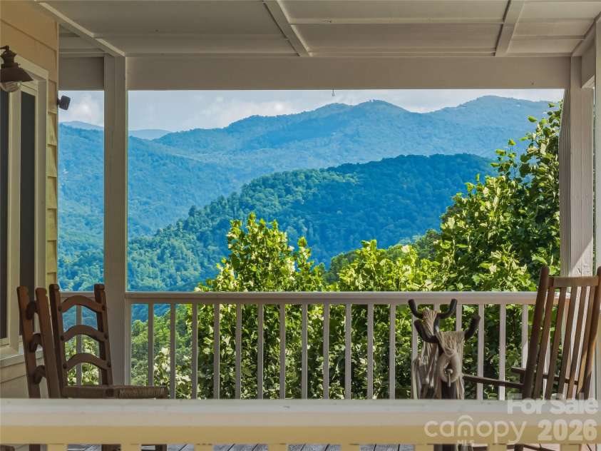 1856 Lickskillet Road, Burnsville, NC 28714.  MLS# CAR4396604, YatesRealty ID 34698. Front porch