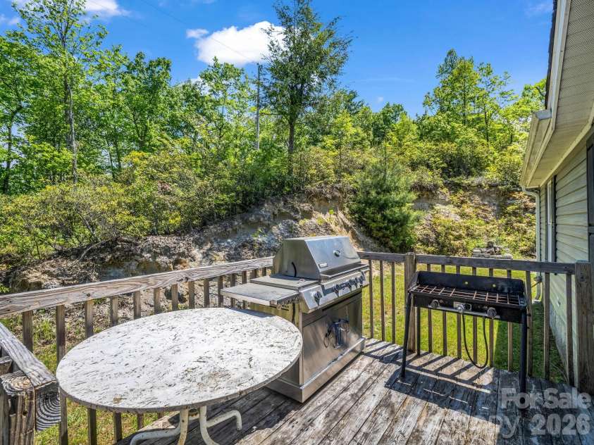 2053 Nancy Mountain Road, Rosman, NC 28772.  MLS# CAR4381811, YatesRealty ID 347. Front Deck