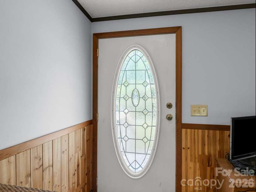 2053 Nancy Mountain Road, Rosman, NC 28772.  MLS# CAR4381811, YatesRealty ID 347. Front door