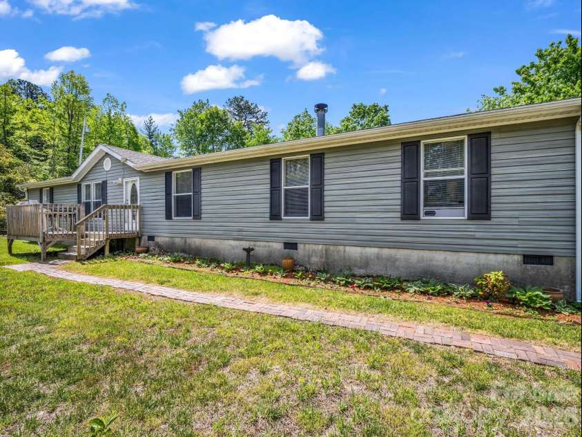 2053 Nancy Mountain Road, Rosman, NC 28772.  MLS# CAR4381811, YatesRealty ID 347. Front entrance