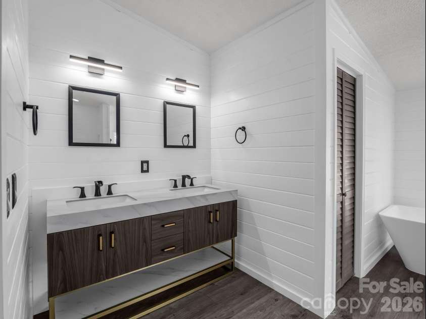 2053 Nancy Mountain Road, Rosman, NC 28772.  MLS# CAR4381811, YatesRealty ID 347. Primary Bath, total renovation with multiple upgrades