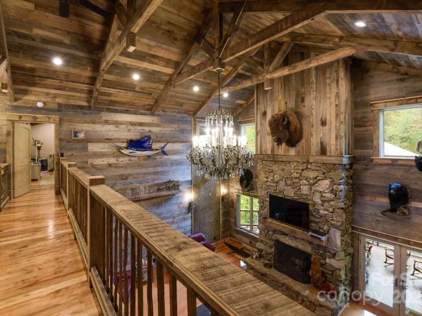 16 Gihon Waters Trail, Canton, NC 28716.  MLS# CAR4291621, YatesRealty ID 34705. BALCONY VIEW