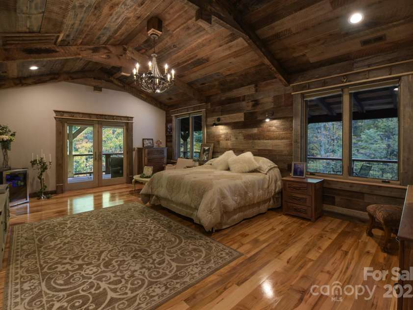 16 Gihon Waters Trail, Canton, NC 28716.  MLS# CAR4291621, YatesRealty ID 34705. UPPER LEVEL GUEST SUITE WITH UPPER PORCH access