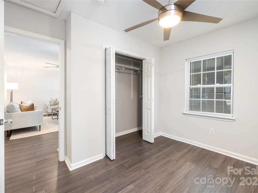 1325 Shamrock Drive, Charlotte, NC 28205.  MLS# CAR4285688, YatesRealty ID 34710. 2nd Bedroom/Office