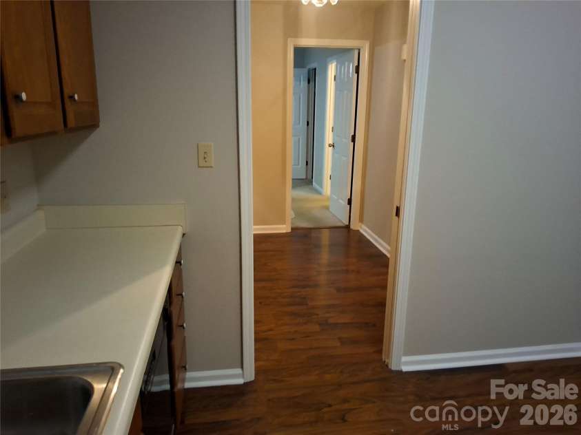 1903 Wellington Hills Circle, Salisbury, NC 28147.  MLS# CAR4385640, YatesRealty ID 34716. Kitchen exit to entry hall
